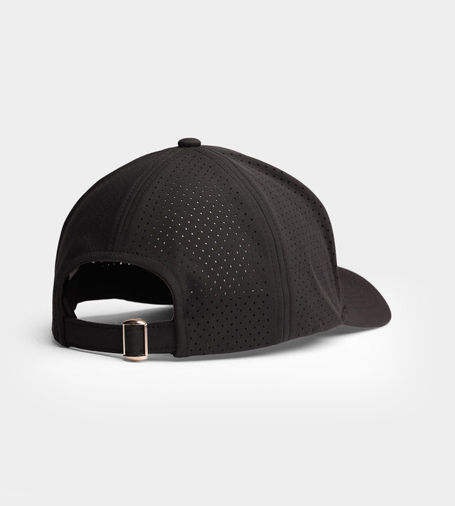 LADIES GOLF CAP - BLACK