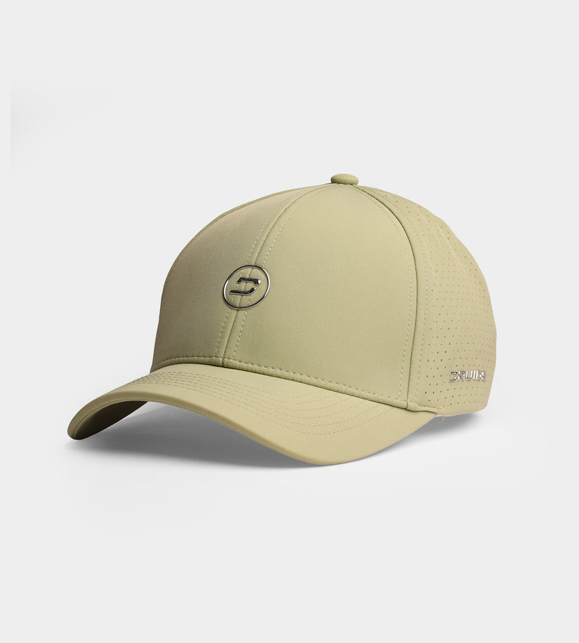 LADIES GOLF CAP - STONE / BEIGE