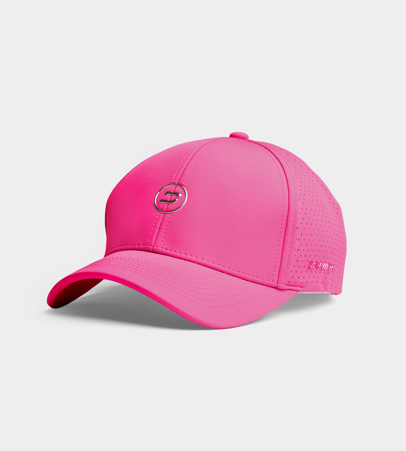 LADIES GOLF CAP - BRIGHT PINK