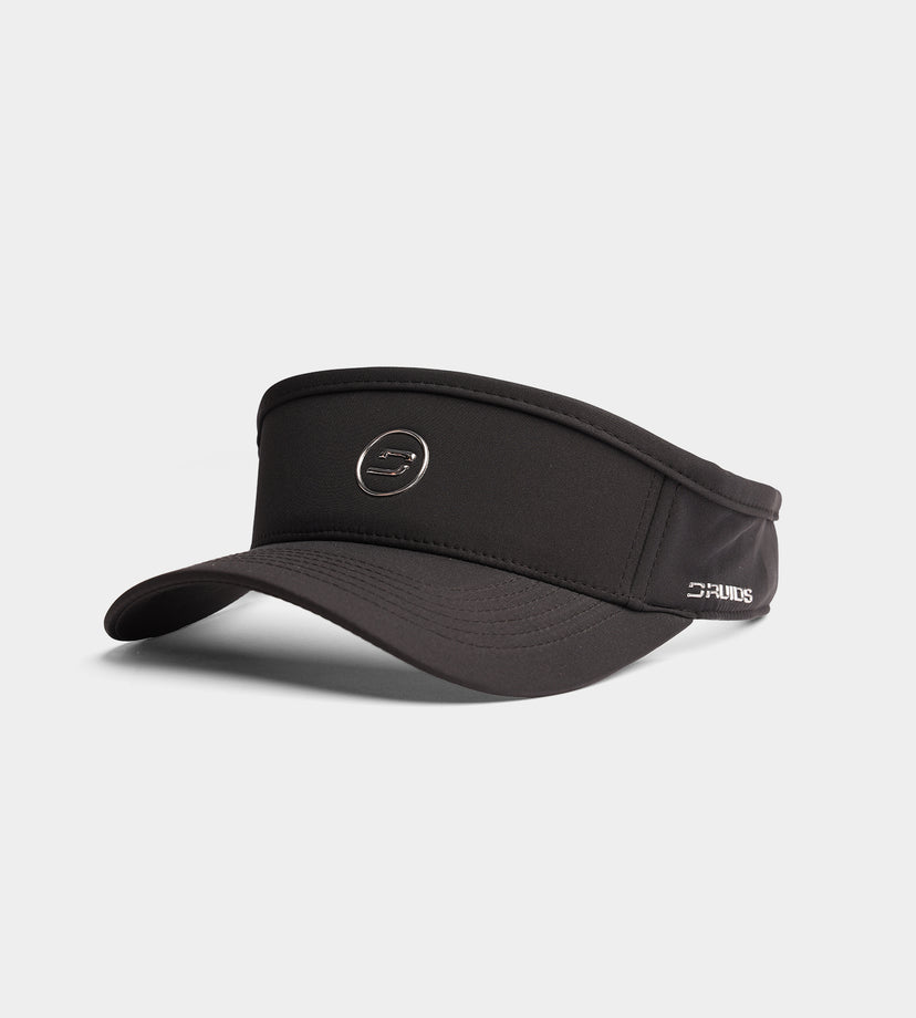 LADIES GOLF VISOR - NERO