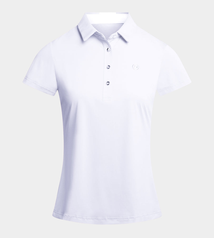 LADIES LEGACY POLO - WHITE