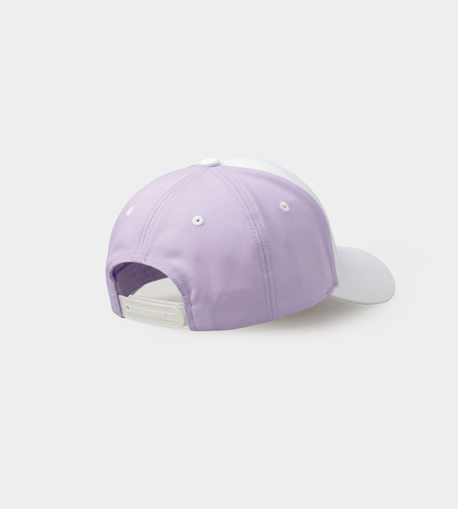 LADIES PRO CAP - WHITE/ LAVENDER