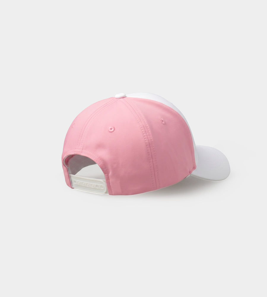 LADIES PRO CAP - WHITE/ PINK