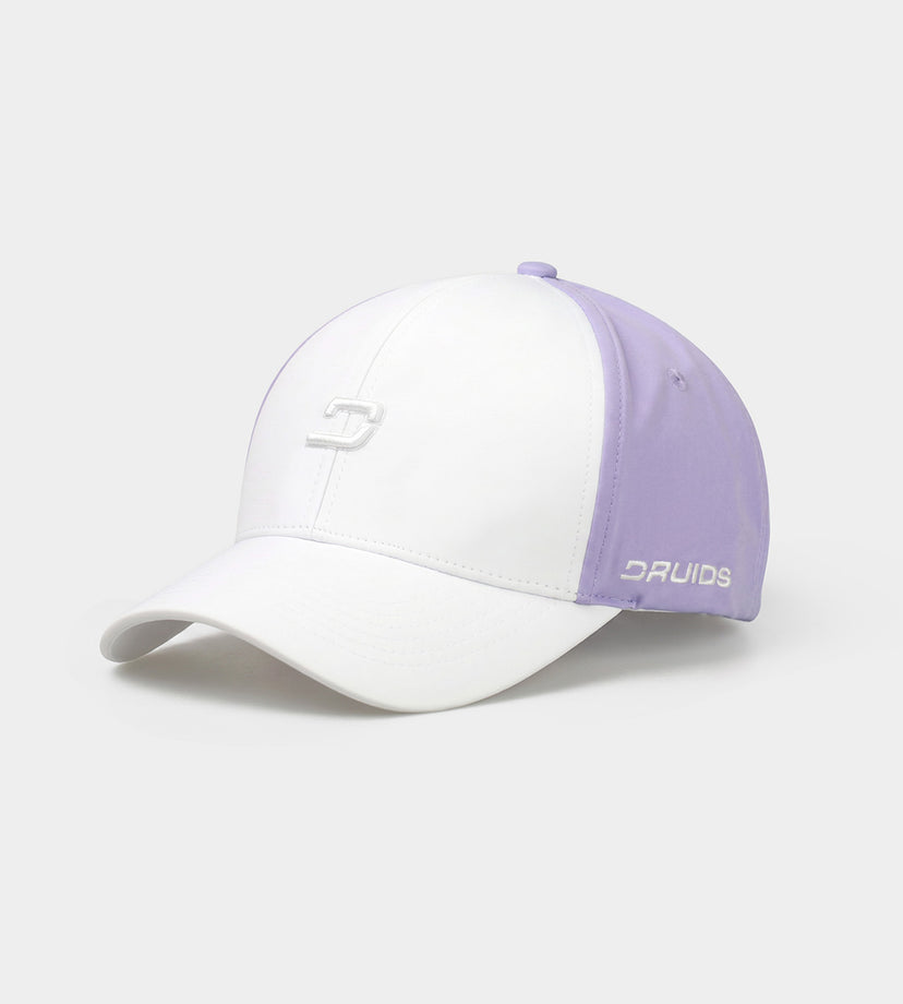 LADIES PRO CAP - WHITE/ LAVENDER
