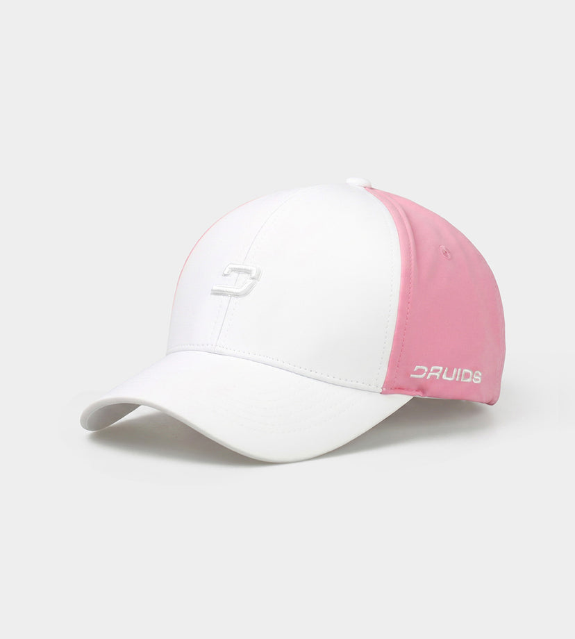 LADIES PRO CAP - WHITE/ PINK