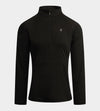 LADIES SPLIT HEM MIDLAYER - BLACK