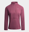 LADIES SPLIT HEM MIDLAYER - MULBERRY