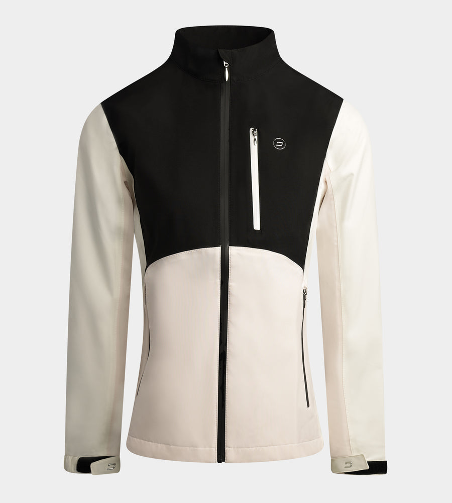 LADIES STORME RAIN JACKET - SCHWARZ