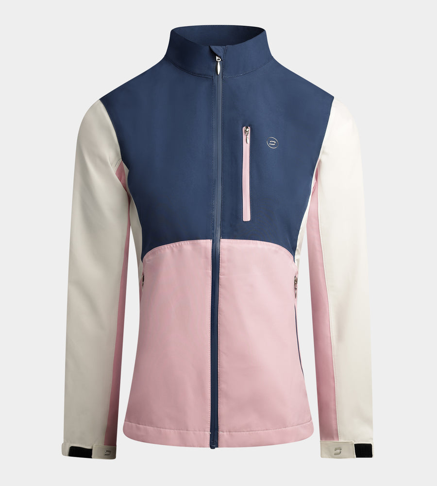 LADIES STORME RAIN JACKET - MARINEBLAU