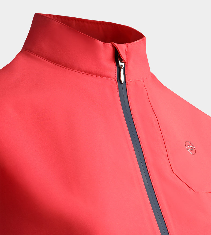 LADIES VENUS RAIN JACKET - CORAL