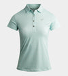 LADIES PETAL POLO - VERDE MENTA