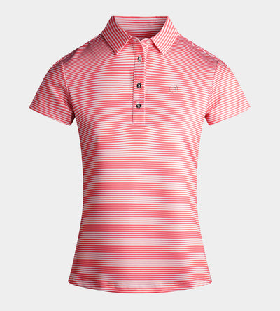LADIES SPRING POLO - CORAIL