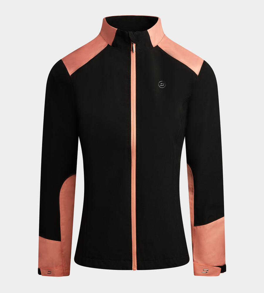 LADIES THERMA RAIN JACKET - BLACK
