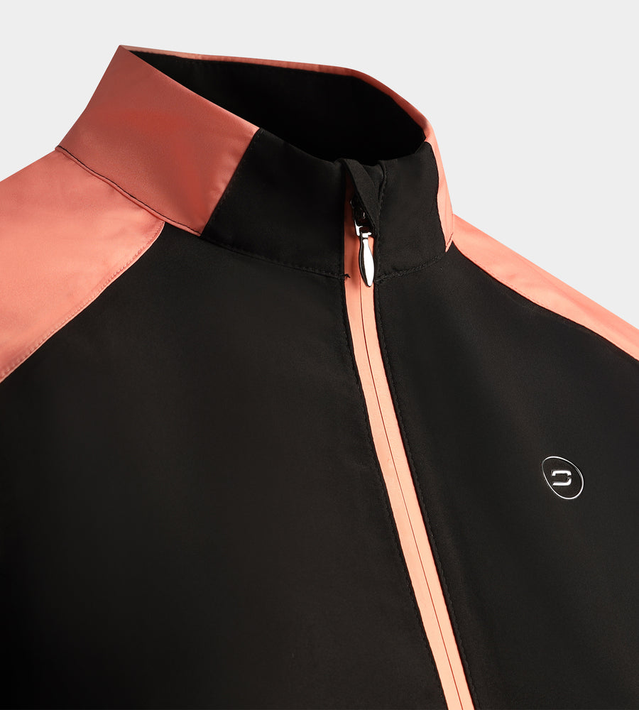 LADIES THERMA RAIN JACKET - BLACK