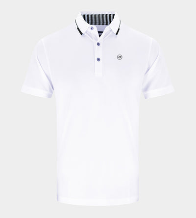 LEADER POLO - WHITE