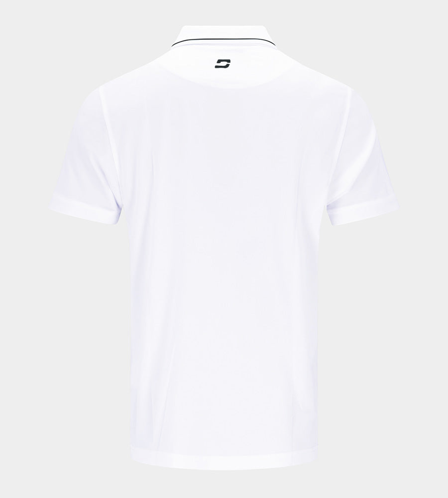 LEADER POLO - WHITE