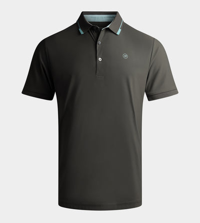 LEADER POLO - CHARCOAL