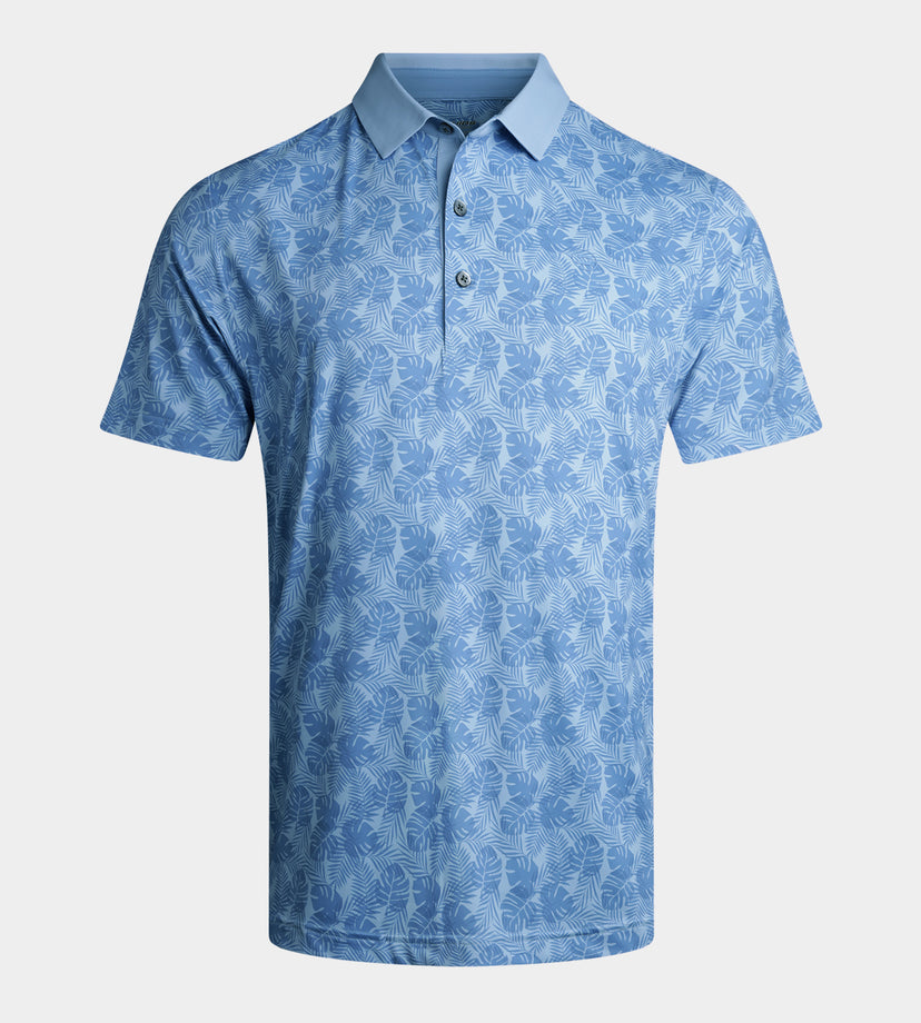 LEAVES POLO - BLEU