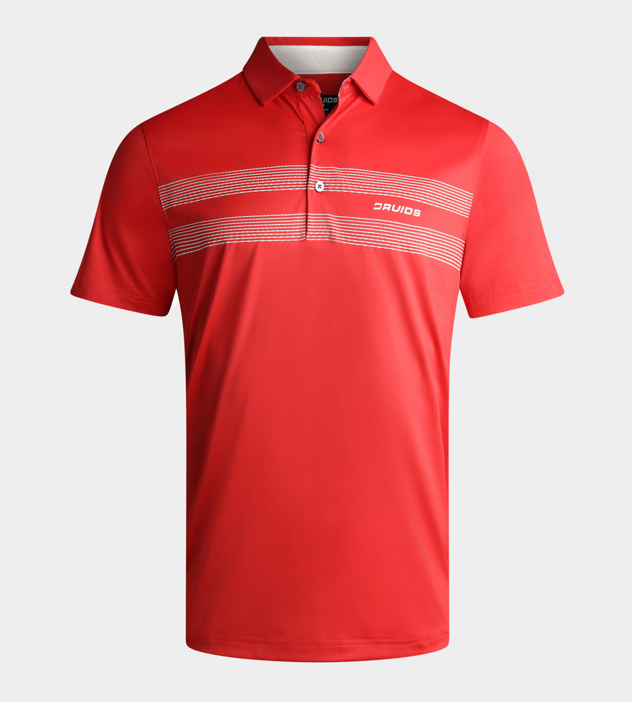 LINEAR POLO - RED