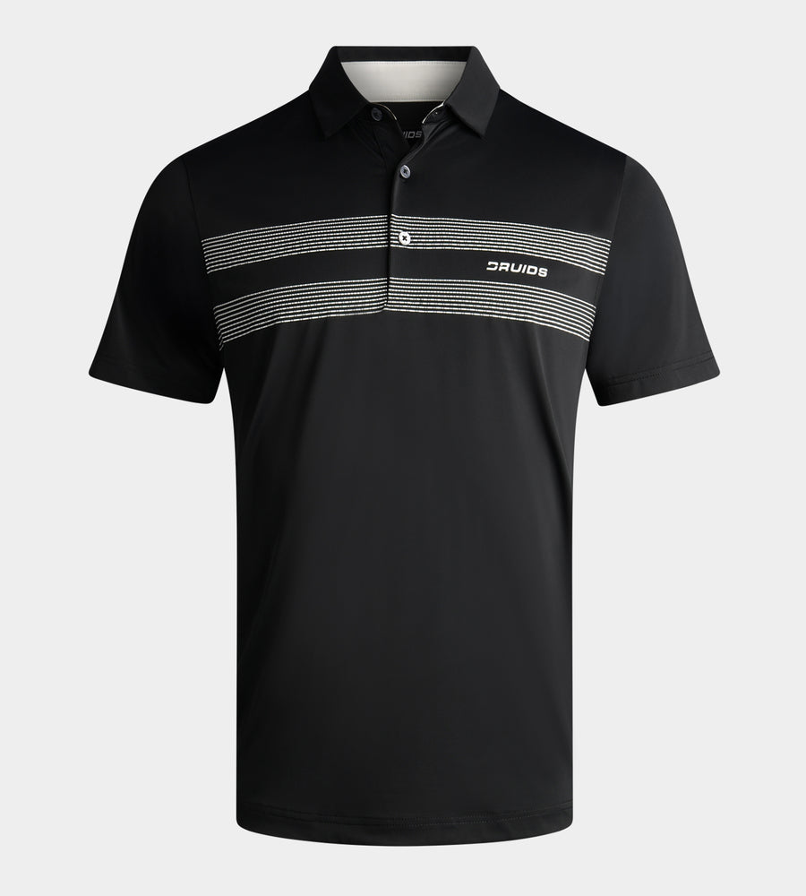 LINEAR POLO - BLACK