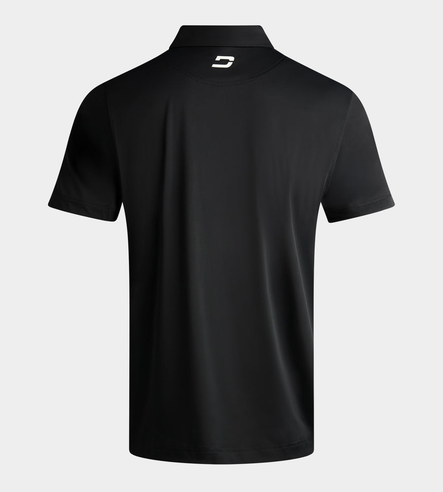 LINEAR POLO - BLACK