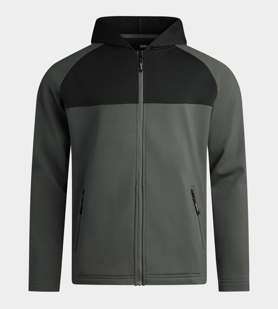 LINKS LAYER JACKET - CARBONE