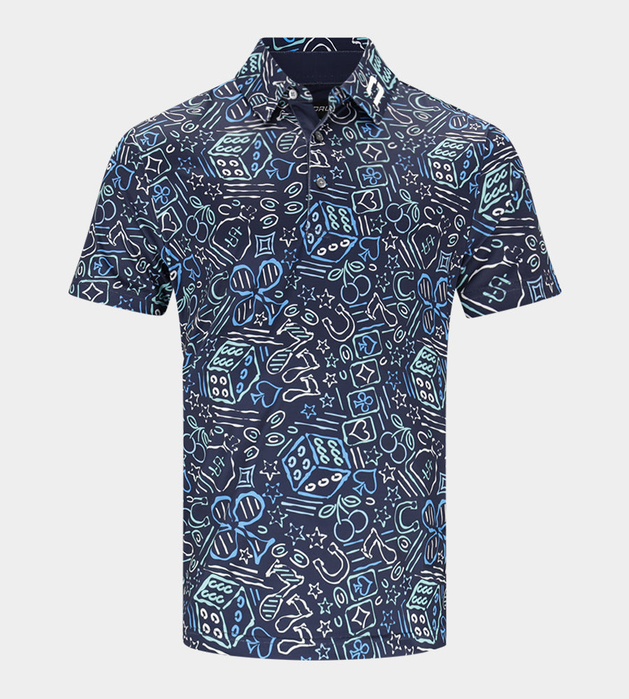 LUCKY 7 POLO - MARINO SUAVE