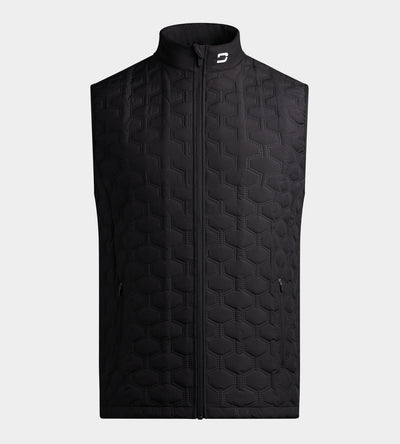 LUNAR DOT GILET - BLACK