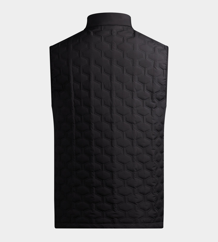 LUNAR DOT GILET - BLACK