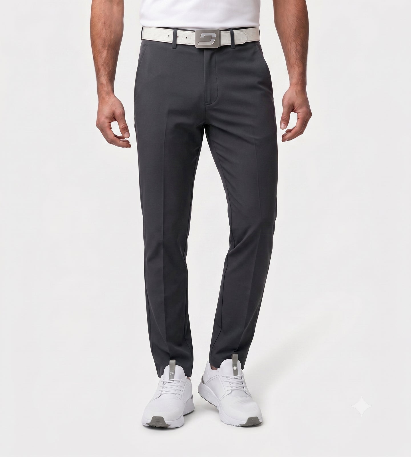 MEN'S CLIMA GOLF TROUSERS - CHARCOAL