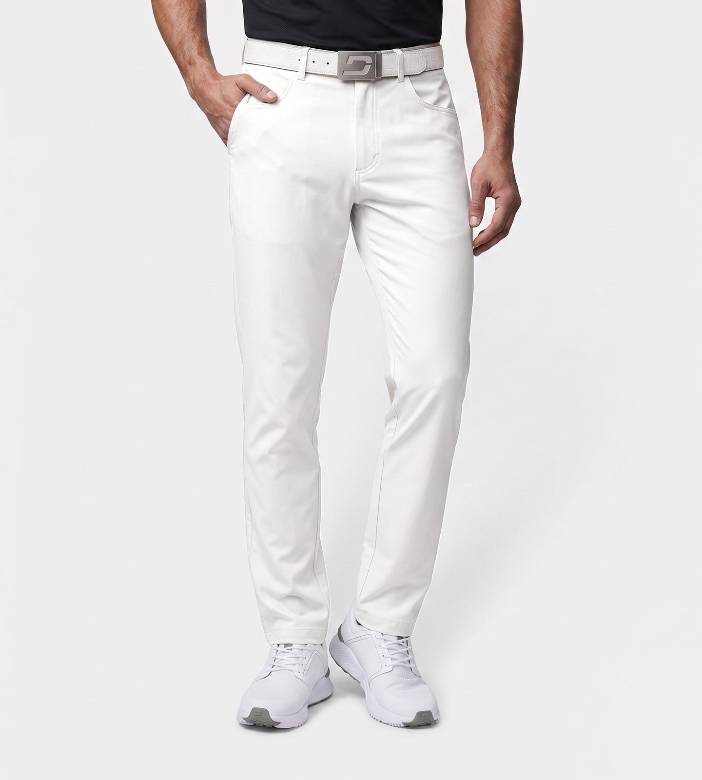 MEN'S CLIMA GOLF TROUSERS - WHITE
