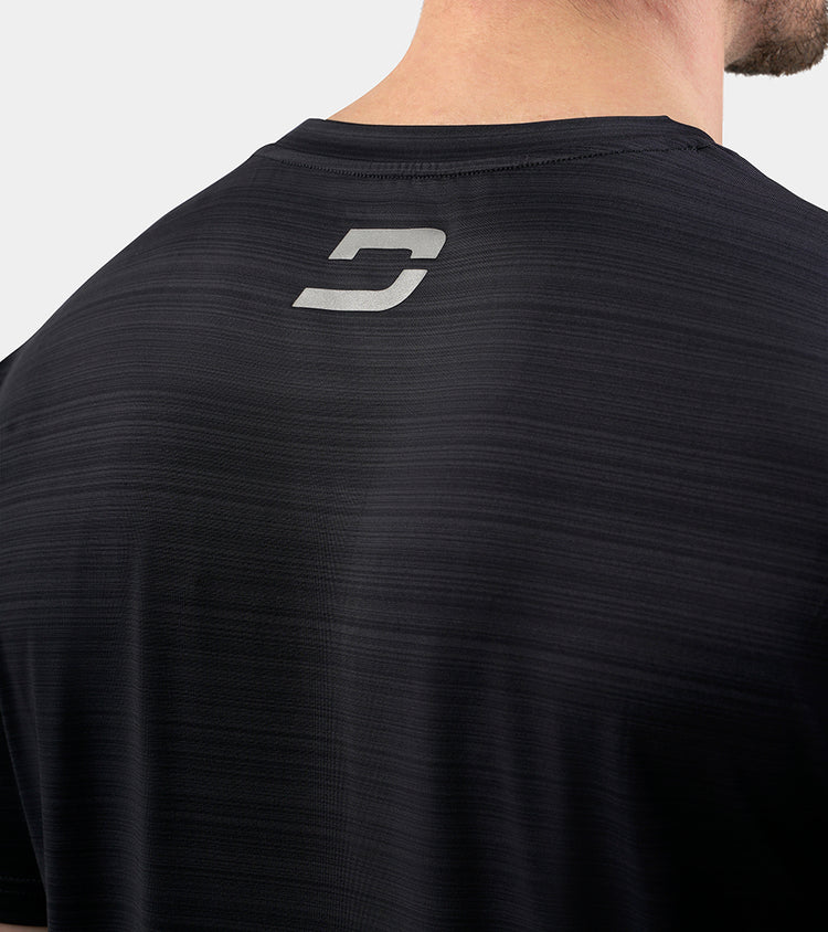 Men's Micro Sports T-Shirt In Black | Soft & Breathable |Druids – DRUIDS