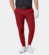 MEN'S GOLF JOGGERS - BURGUNDY