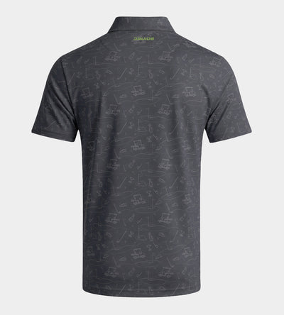 CIRCUIT POLO - CHARCOAL