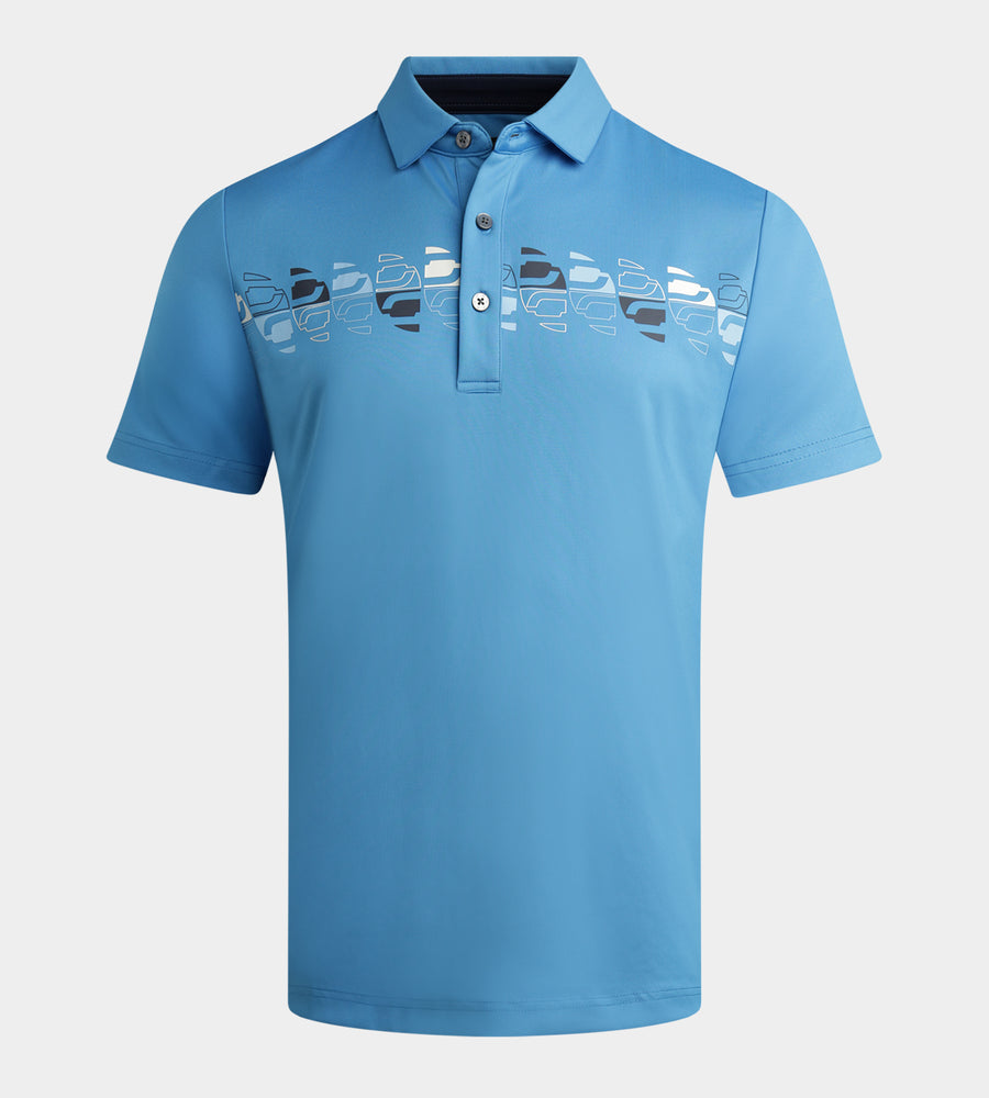 MORONE POLO - BLAUW
