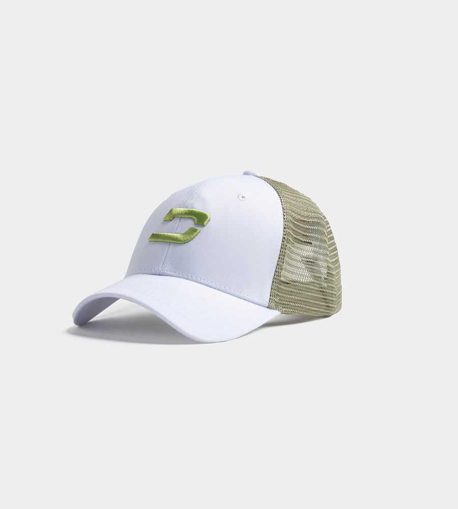 KIDS PLAYERS D CAP - WIT/SALIE