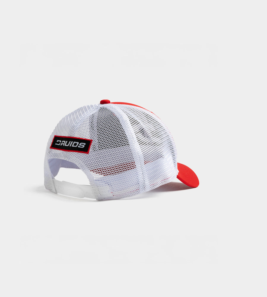 KIDS PLAYERS D CAP - ROSSO/BIANCO