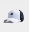 PLAYERS D CAP - WHITE / NAVY