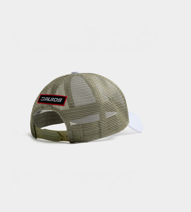 KIDS PLAYERS D BADGE CAP - BIANCO/SALVIA