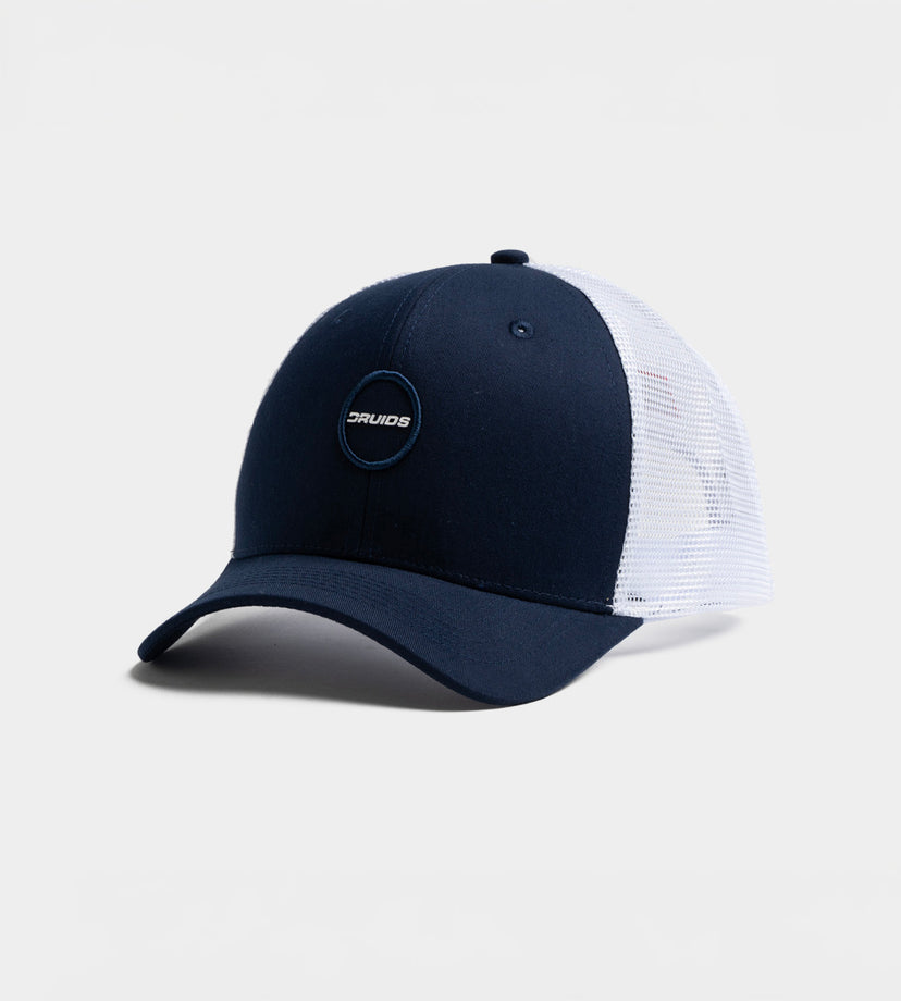 PLAYERS D BADGE CAP - MARINE / BLANC