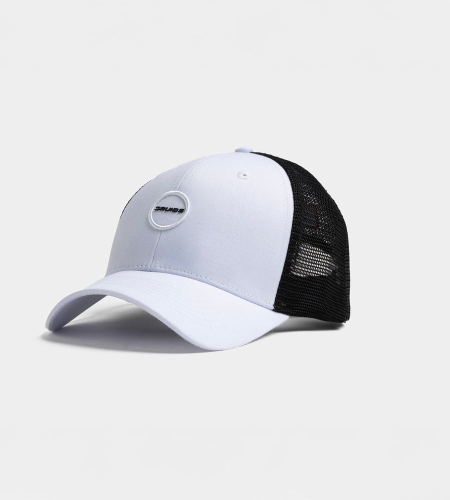 PLAYERS D BADGE CAP - BIANCO / NERO