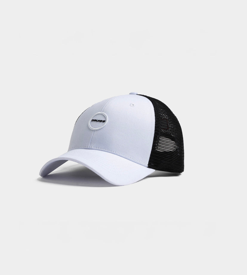 KIDS PLAYERS D BADGE CAP - BIANCO/NERO