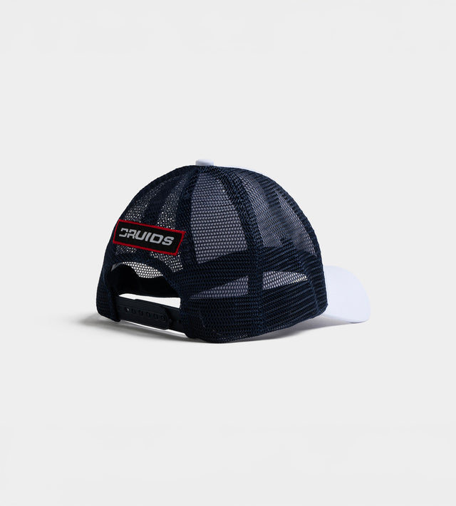 PLAYERS D BADGE CAP - BLANC / MARINE