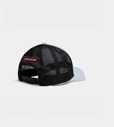 KIDS PLAYERS D BADGE CAP - WHITE/BLACK