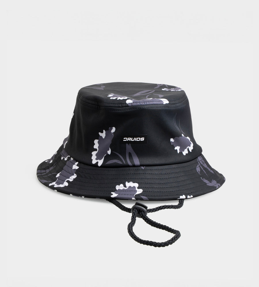 FLORA BUCKET HAT - NERO