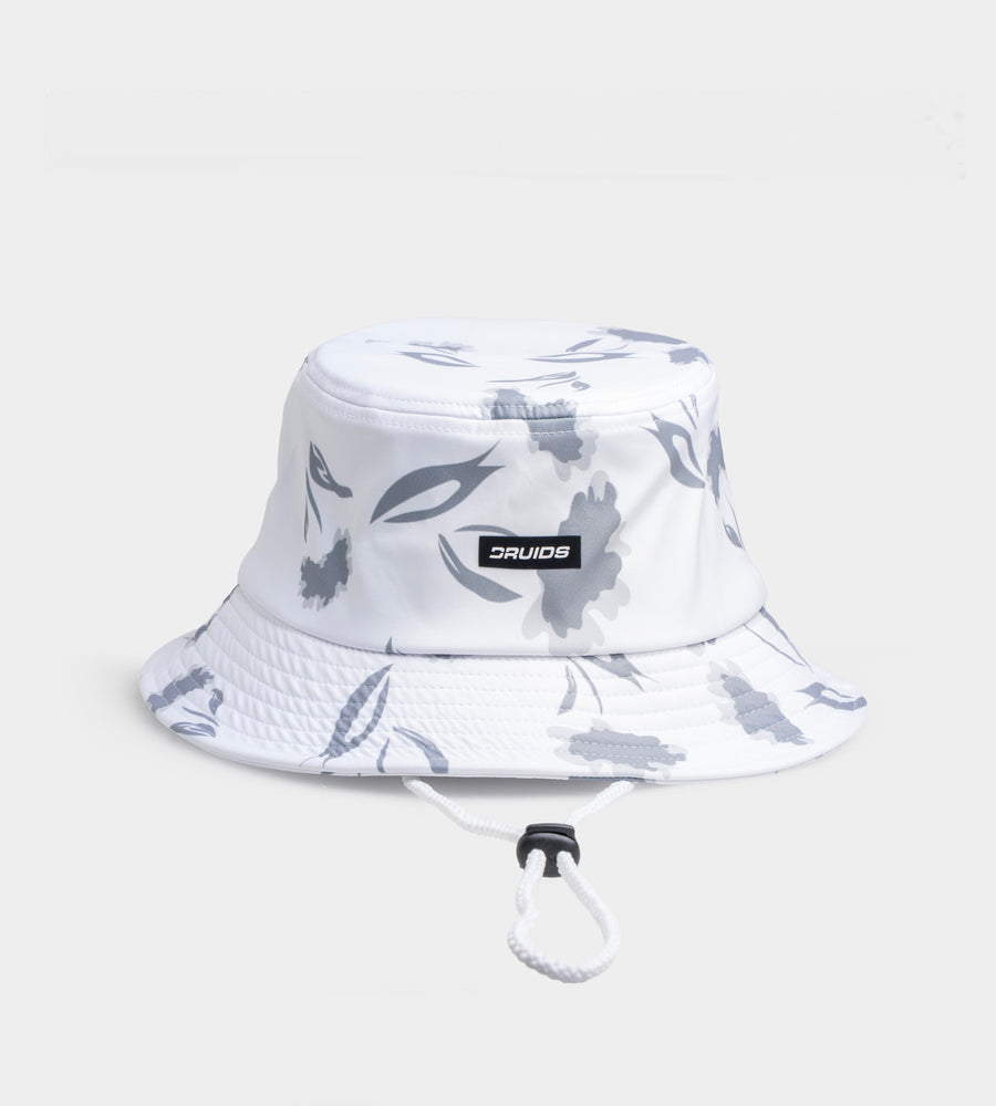 FLORA BUCKET HAT - BIANCO