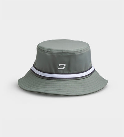BIRDIE BUCKET HAT - SAUGE / BLANC