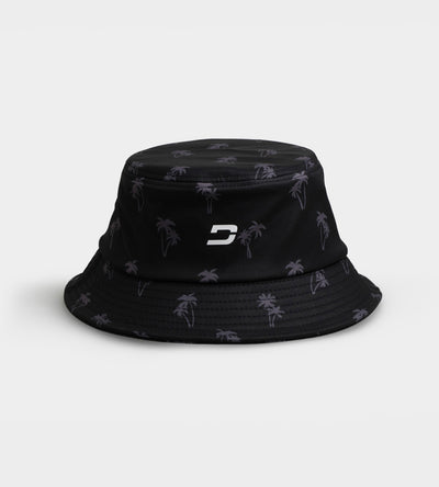 PALM BUCKET HAT - NOIR