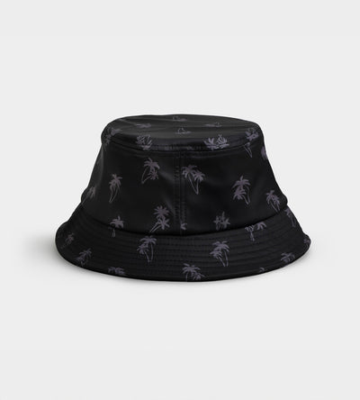 PALM BUCKET HAT - NOIR