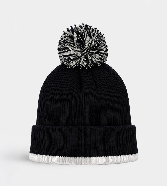 LADIES NORDIC BEANIE - BLACK